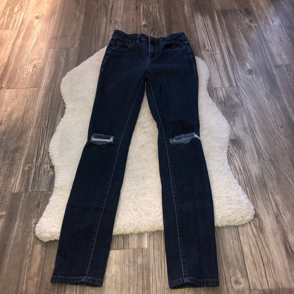 Dark Denim Skinny Jeans✨